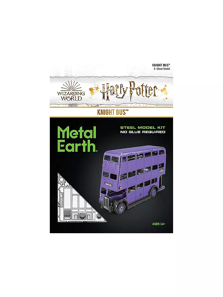 METAL EARTH | Harry Potter Knight Bus | keine Farbe