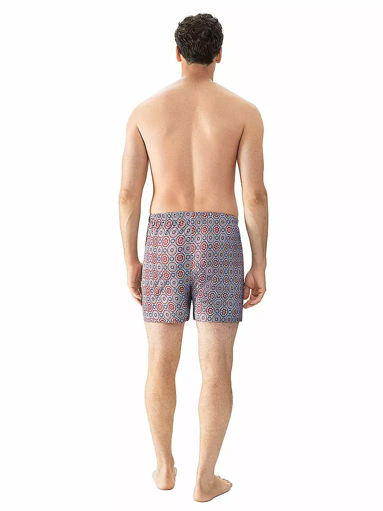 MEY | Boxershorts blue haze | rot