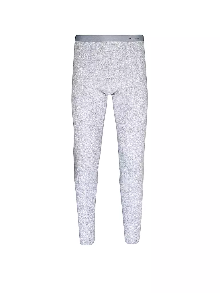 MEY | Lange Unterhose light grey melange | hellgrau