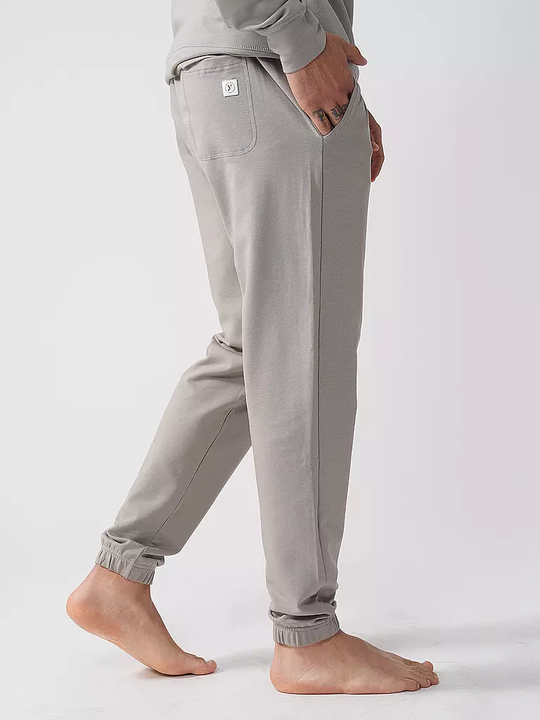 MEY | Loungewear Jogginghosen FELPA STRETCH fumare | braun