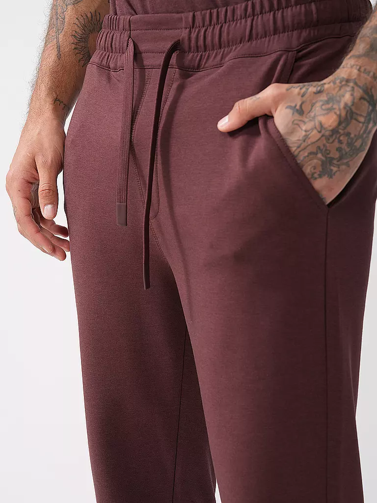 MEY | Loungewear Jogginghosen FELPA STRETCH mokka beans | beige