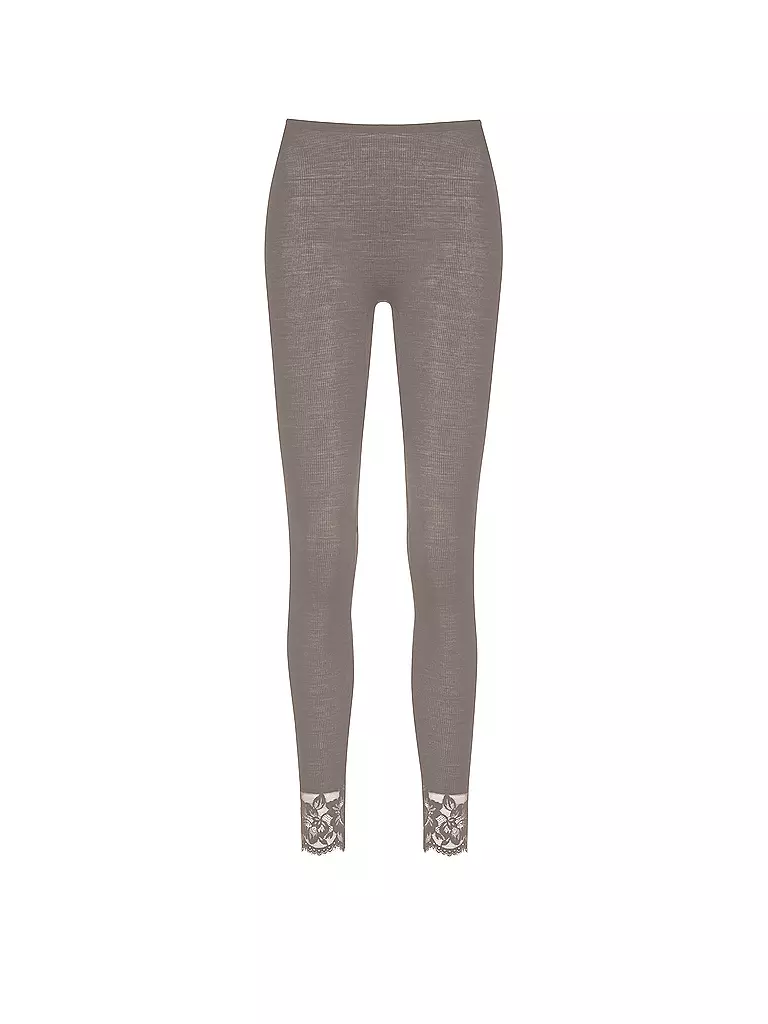 MEY | Loungewear Leggings LOVE | hellbraun