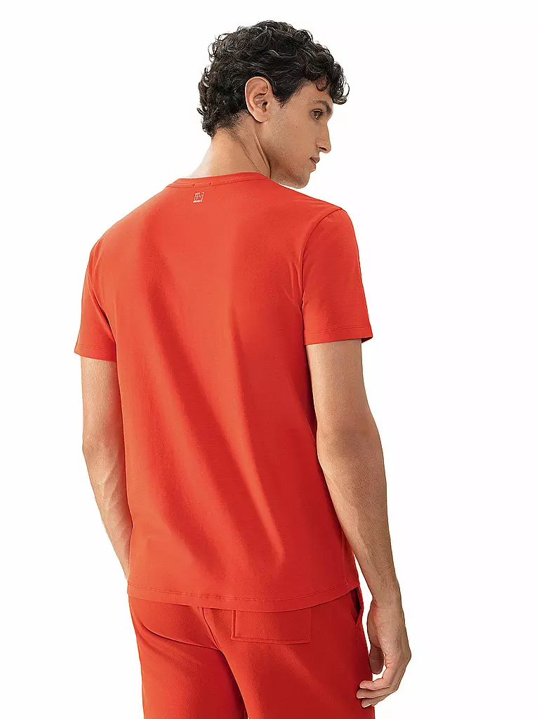 MEY | Pyjama T-Shirt RELAX tango red | rot