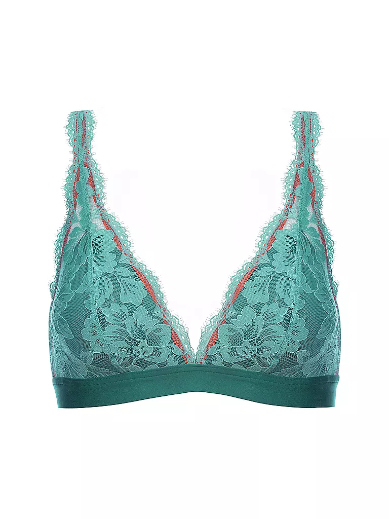 MEY | Triangle BH POETRY VOUGE opal green | grün