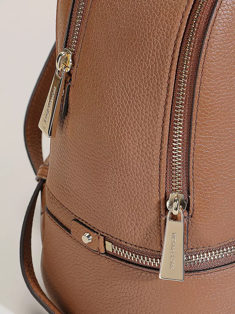 MICHAEL KORS | Leder Rucksack  RHEA Medium | braun