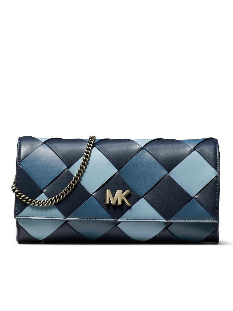 MICHAEL KORS | Ledertasche - Clutch "Mott" | blau