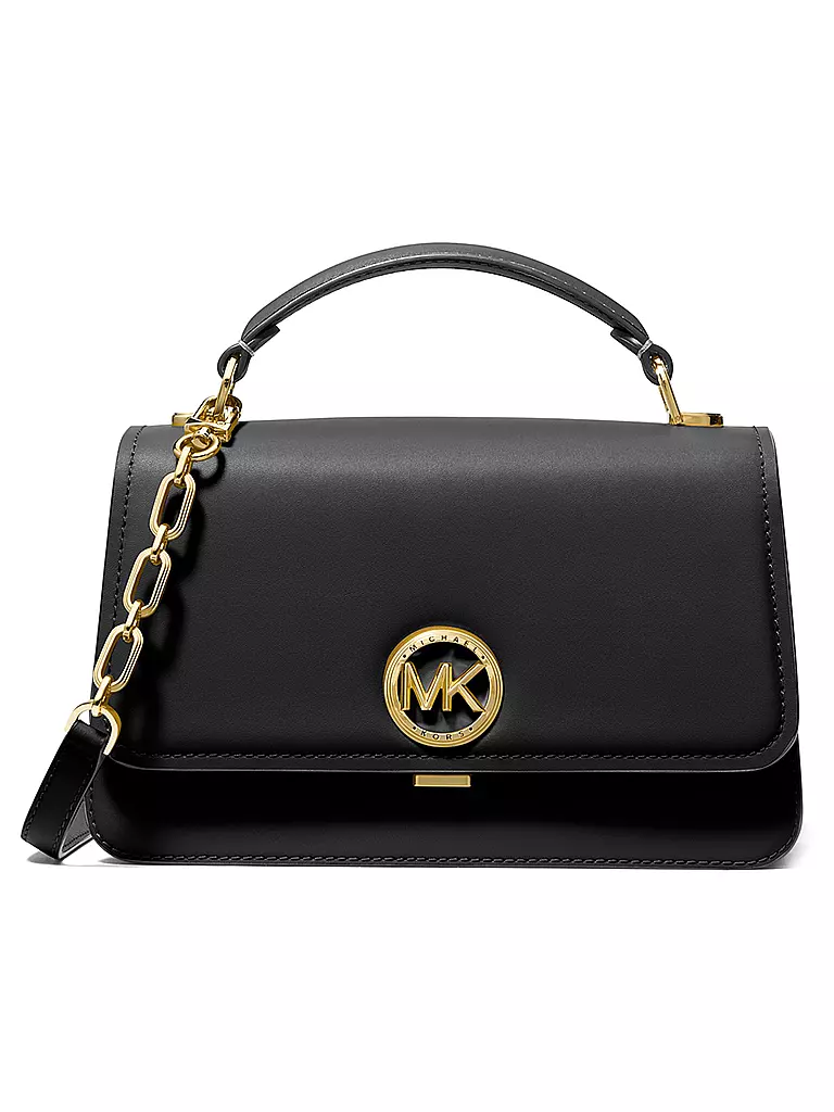 MICHAEL KORS | Ledertasche - Henkeltasche DELANCEY Medium | schwarz