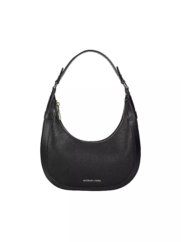 MICHAEL KORS | Ledertasche - Hobo PRESTON Large | schwarz