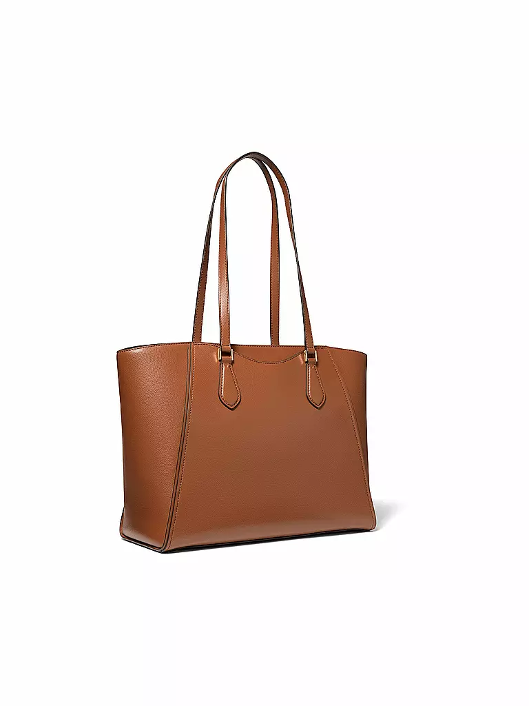 MICHAEL KORS | Ledertasche - Shopper TARYN  Large | braun