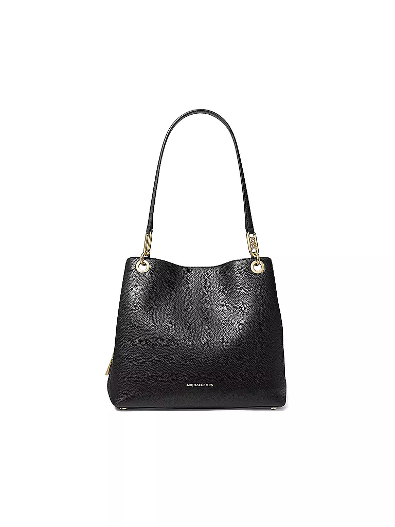 MICHAEL KORS | Ledertasche - Umhängetasche KENSINGTON Large | schwarz