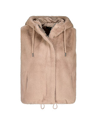 MONARI | Gilet in Felloptik 