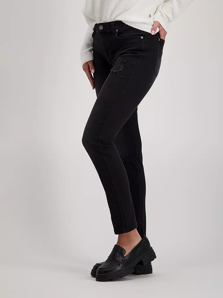 MONARI | Jeans Skinny Fit  | schwarz