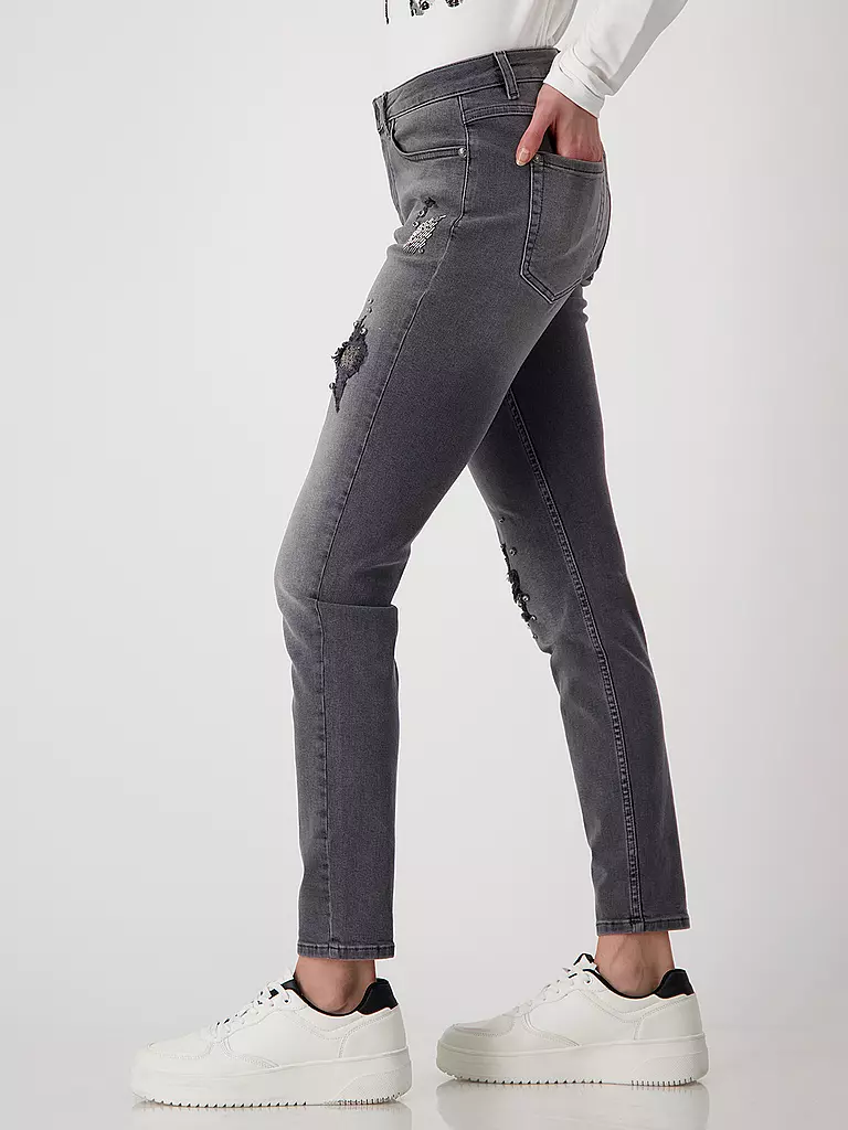 MONARI | Jeans Slim Fit | grau