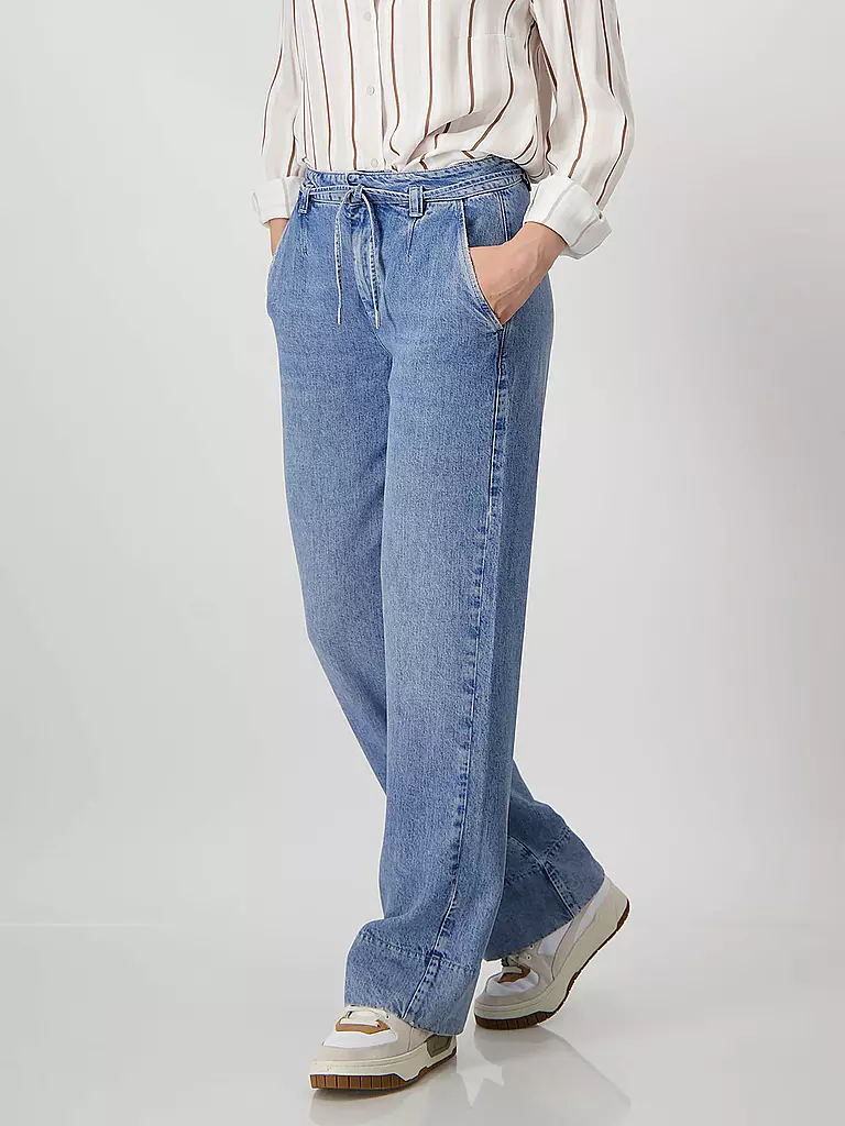 MONARI | Jeans Wide Leg Fit | blau