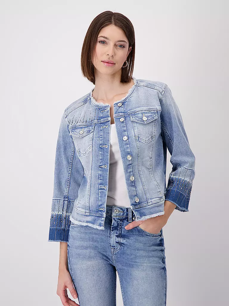 MONARI | Jeansjacke | blau