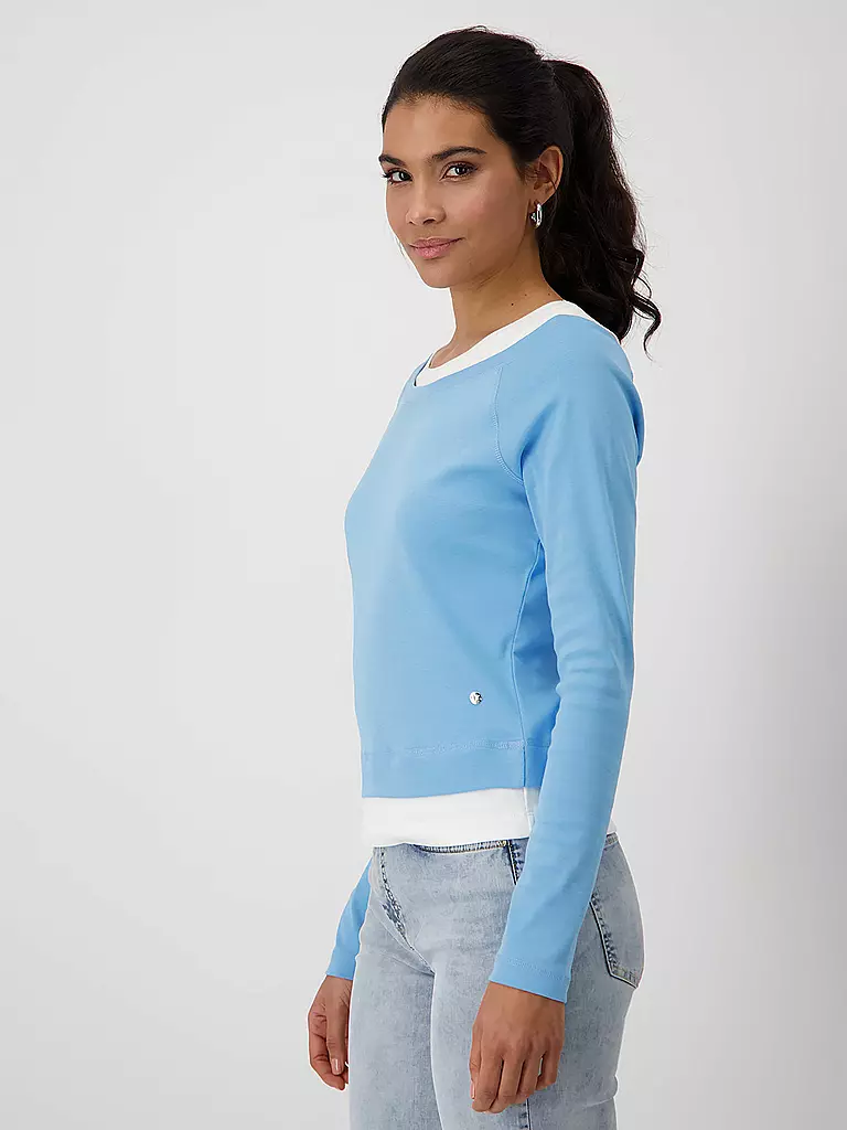 MONARI | Langarmshirt  | blau