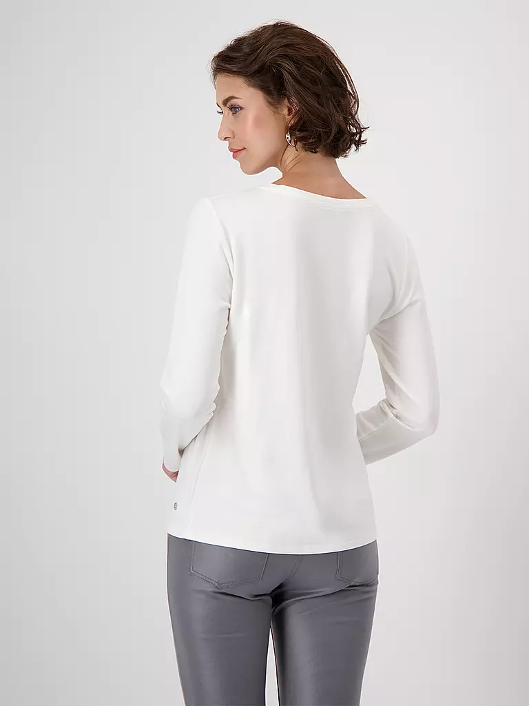 MONARI | Langarmshirt | creme