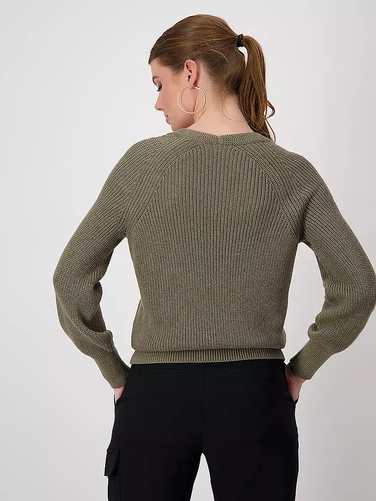 MONARI | Pullover | olive