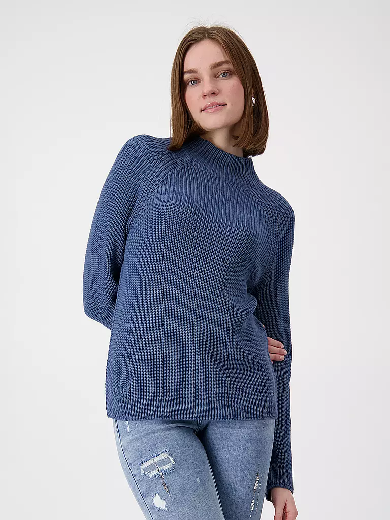 MONARI | Rollkragenpullover | blau