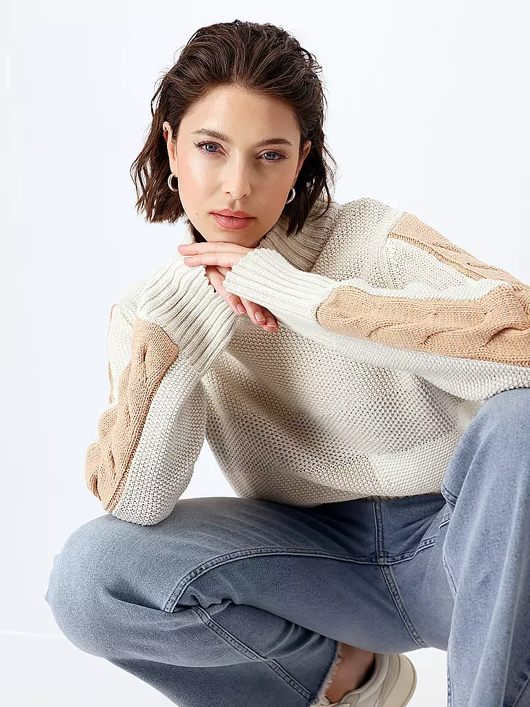 MONARI | Rollkragenpullover | grau