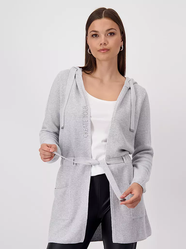 MONARI | Strickjacke | grau