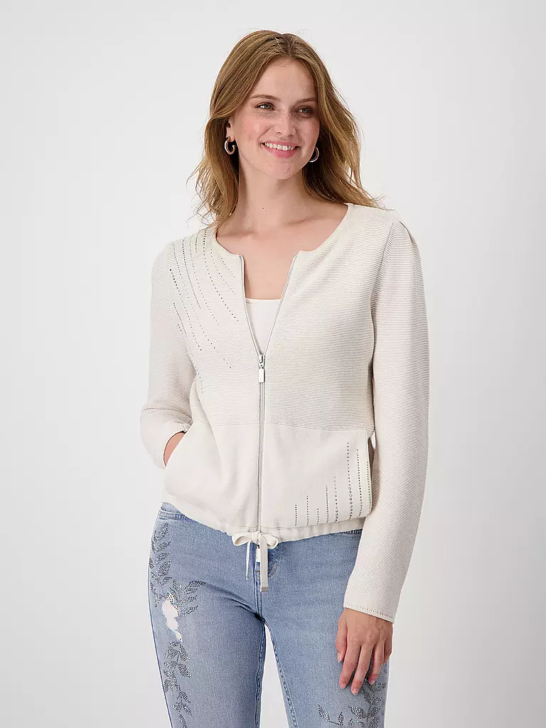 MONARI | Strickjacke | beige