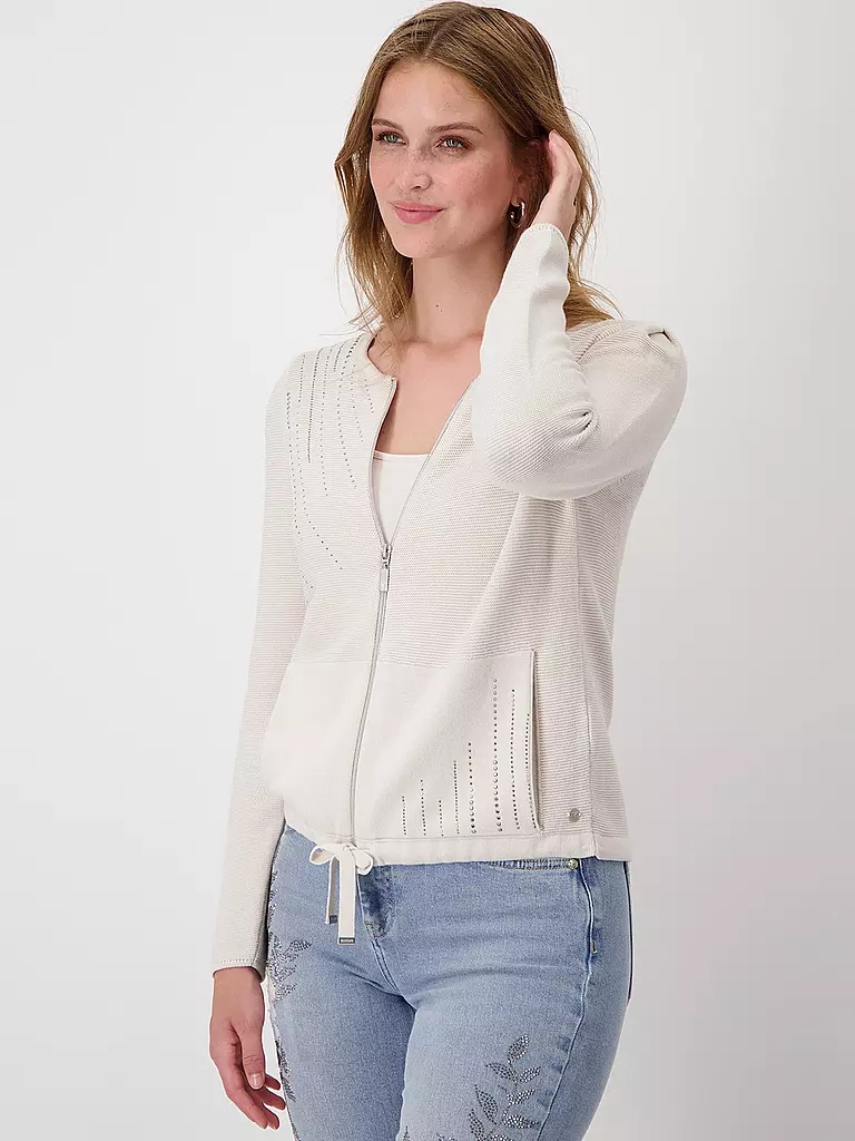 MONARI | Strickjacke | beige