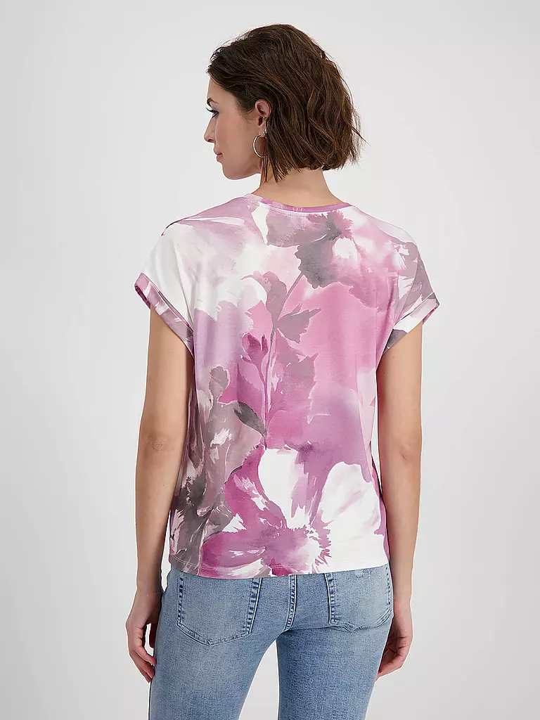 MONARI | T-Shirt  | rosa