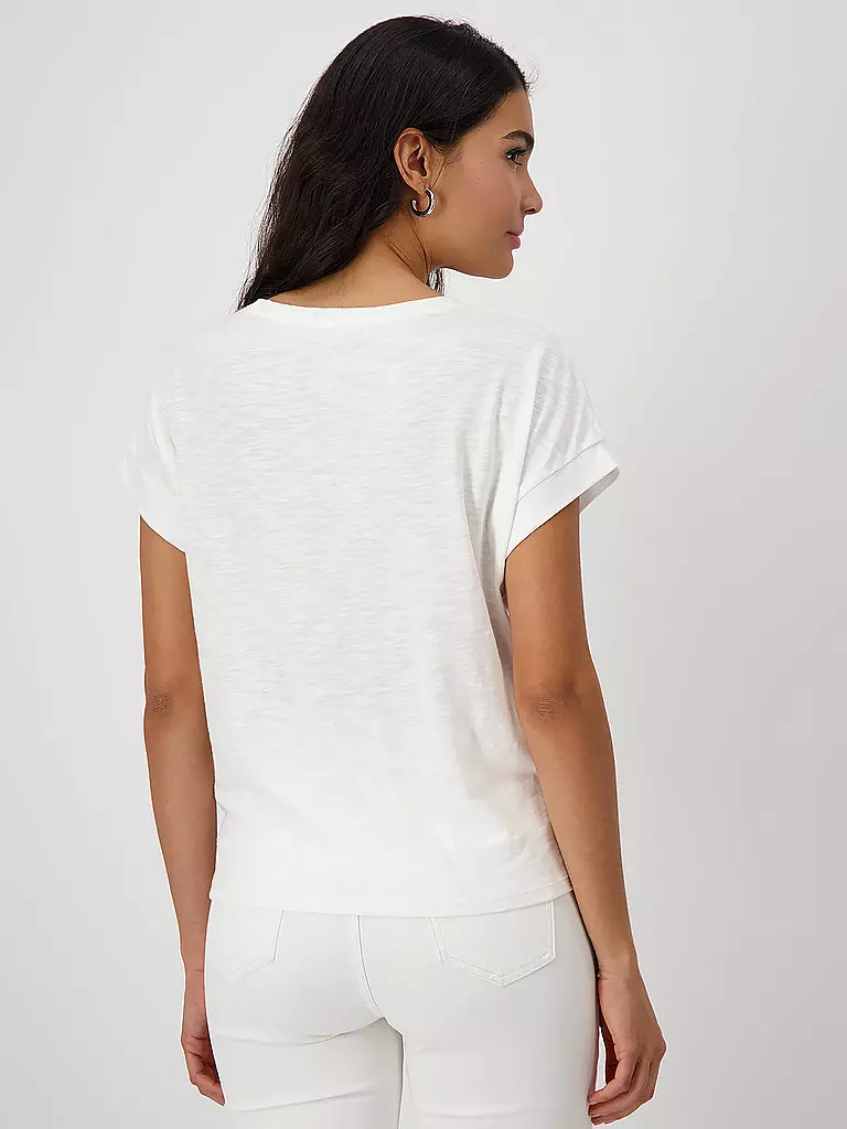 MONARI | T-Shirt  | creme