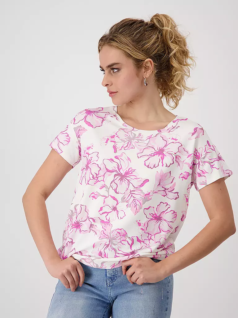 MONARI | T-Shirt  | rosa