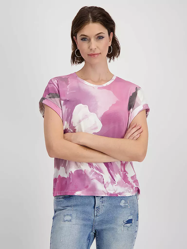 MONARI | T-Shirt  | rosa