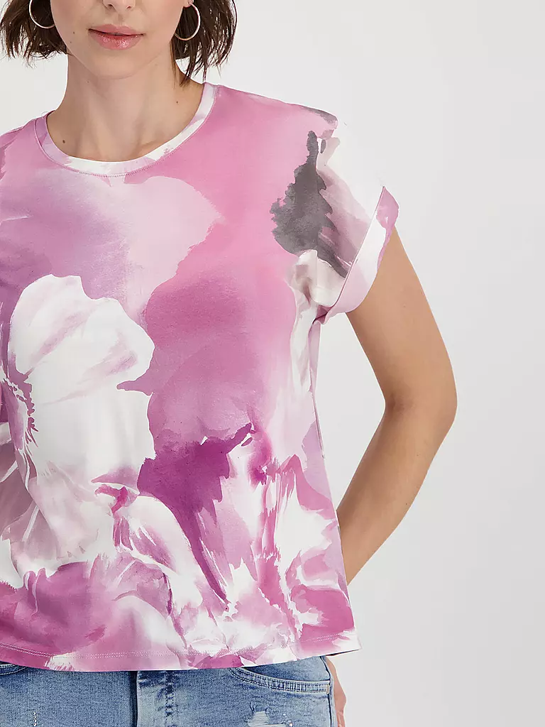 MONARI | T-Shirt  | rosa