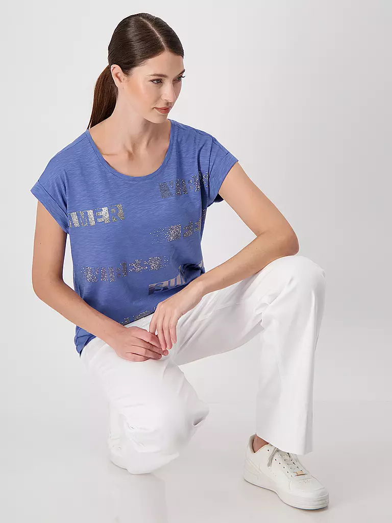 MONARI | T-Shirt | blau