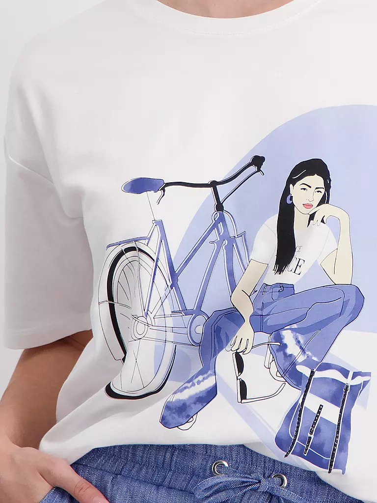 MONARI | T-Shirt | weiss