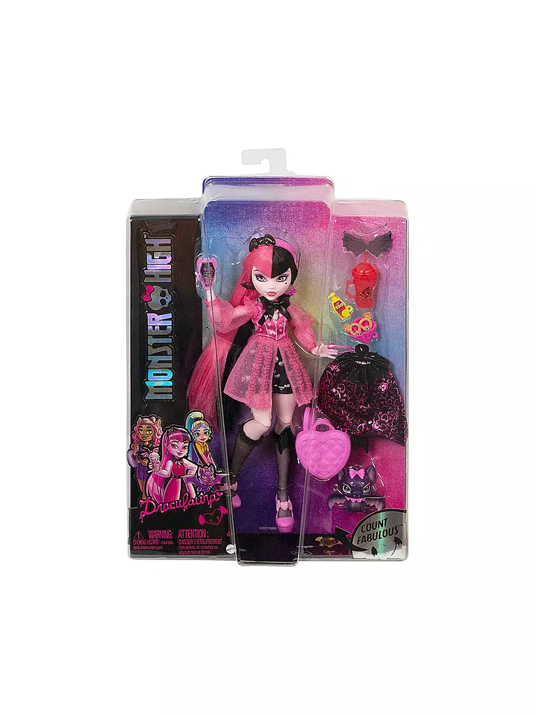 MONSTER HIGH | Monster High Draculaura Puppe | keine Farbe