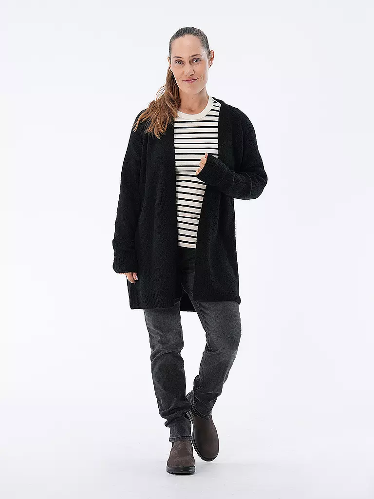 MOS MOSH | Strickjacke MMTHORA | schwarz