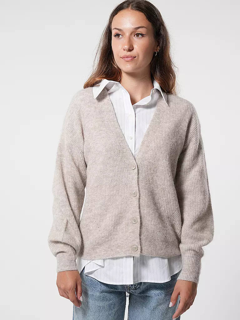 MOS MOSH | Strickjacke MMTHORAV | hellblau