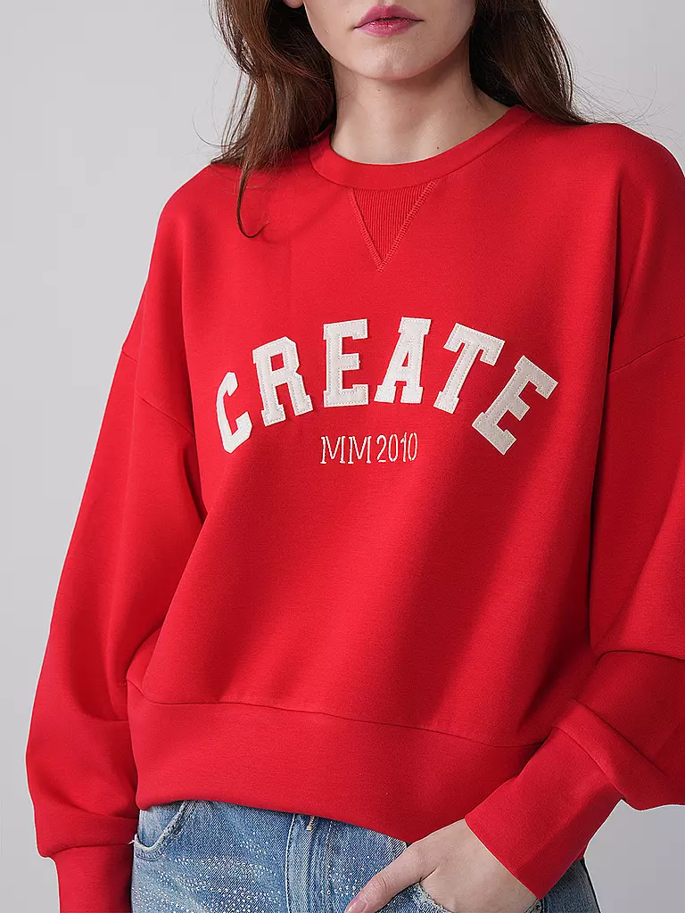 MOS MOSH | Sweater MMCELLI | rot