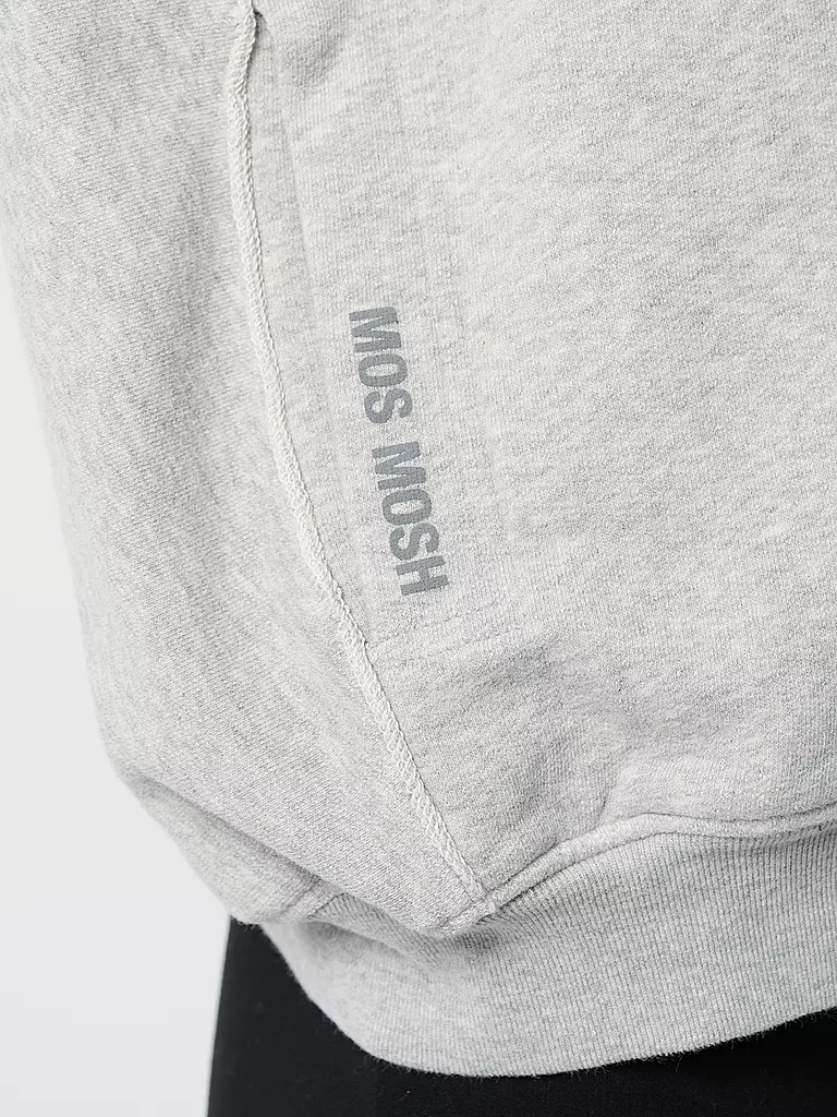 MOS MOSH | Sweatjacke MMVINCA | grau