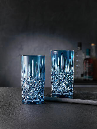 NACHTMANN | Longdrink Glas 2-er Set 395ml VINTAGE COLOUR NOBLESSE Blue