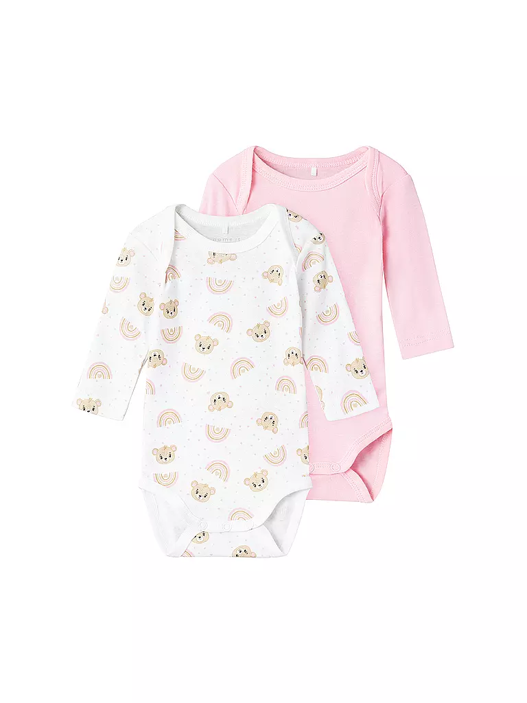 NAME IT | Baby Body 2er Pkg.  | pink