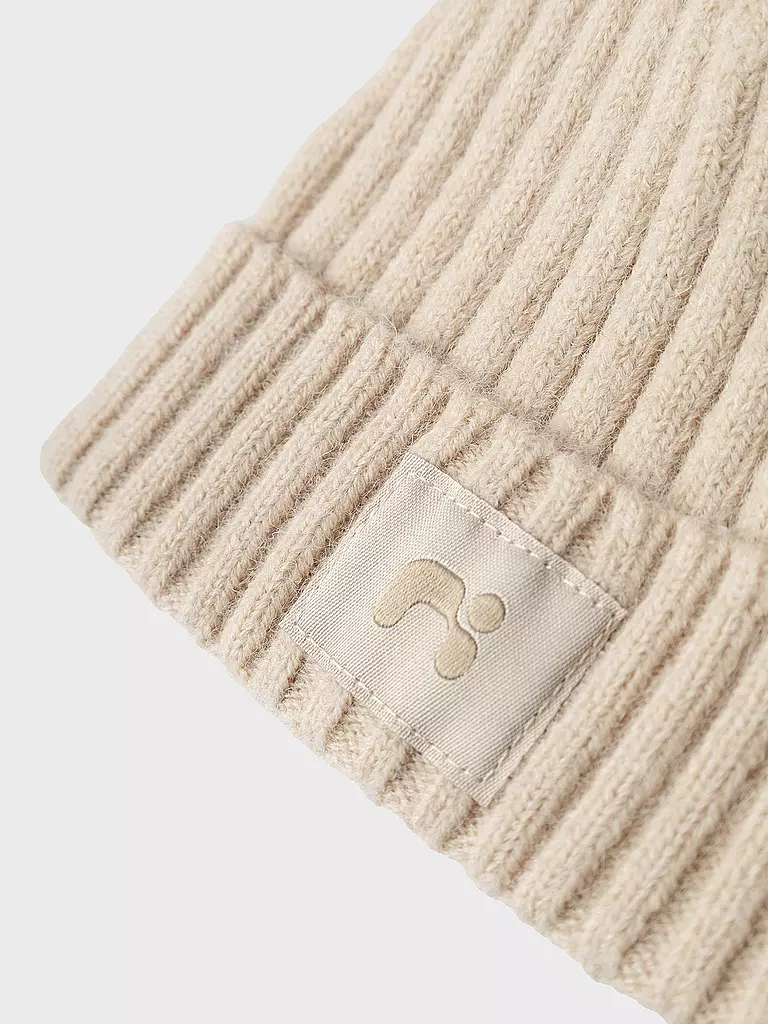 NAME IT | Baby Mütze - Haube NBNMIKI | beige