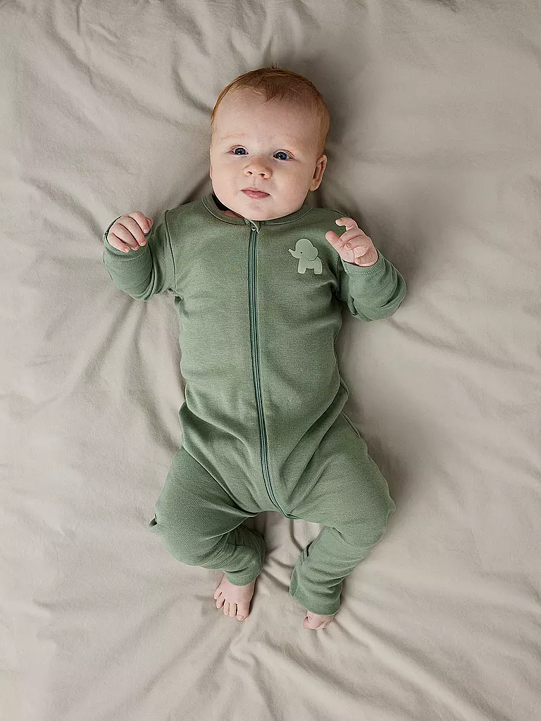 NAME IT | Baby Schlafanzug NBMNIGHTSUIT 2er Pkg. | hellgrün