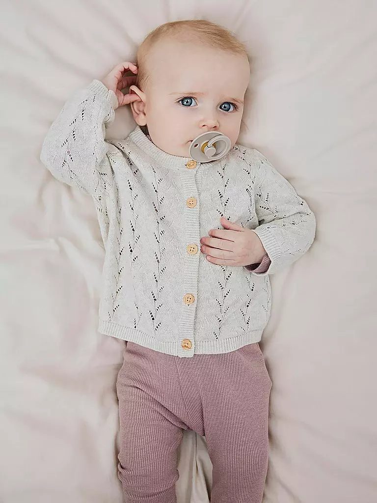 NAME IT | Baby Strickjacke NMFBANNI | beige