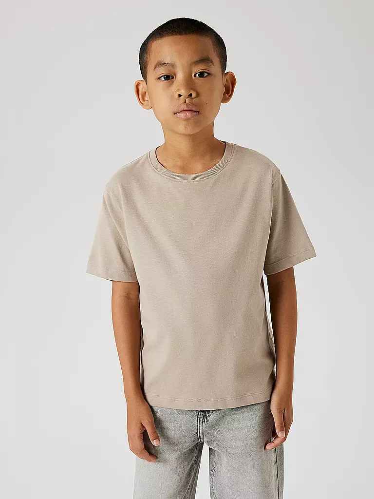 NAME IT | Jungen T-Shirt NKMVOBBO | beige