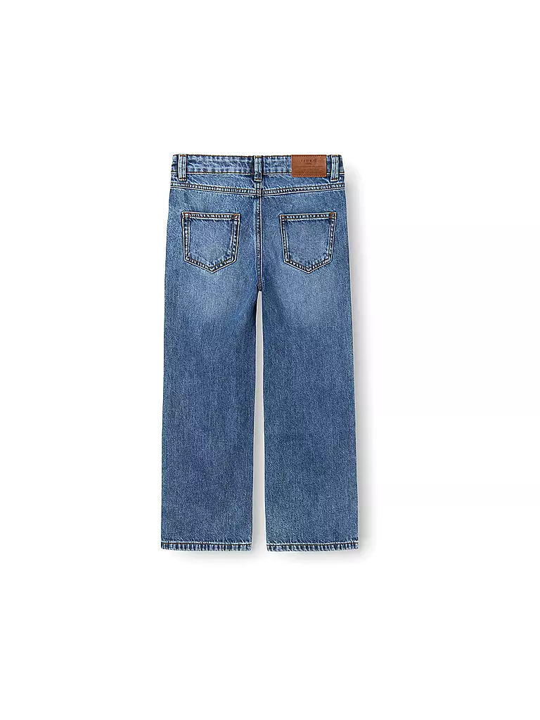 NAME IT | Mädchen Jeans Straight Fit NKFROSE | dunkelblau