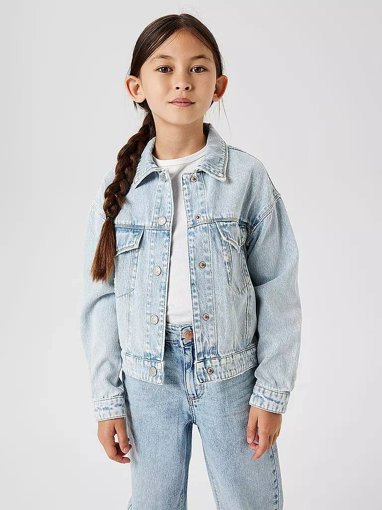 NAME IT | Mädchen Jeansjacke NKFMILA | hellblau