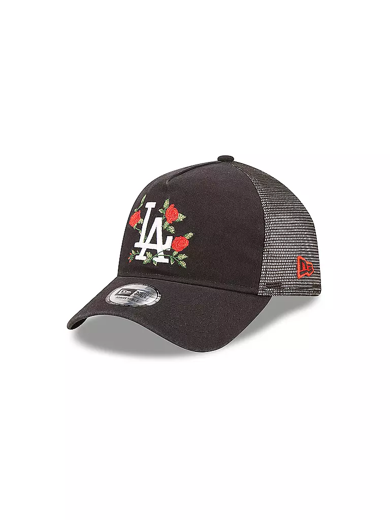 NEW ERA | Kappe FLOWER TRUCKER LA | schwarz