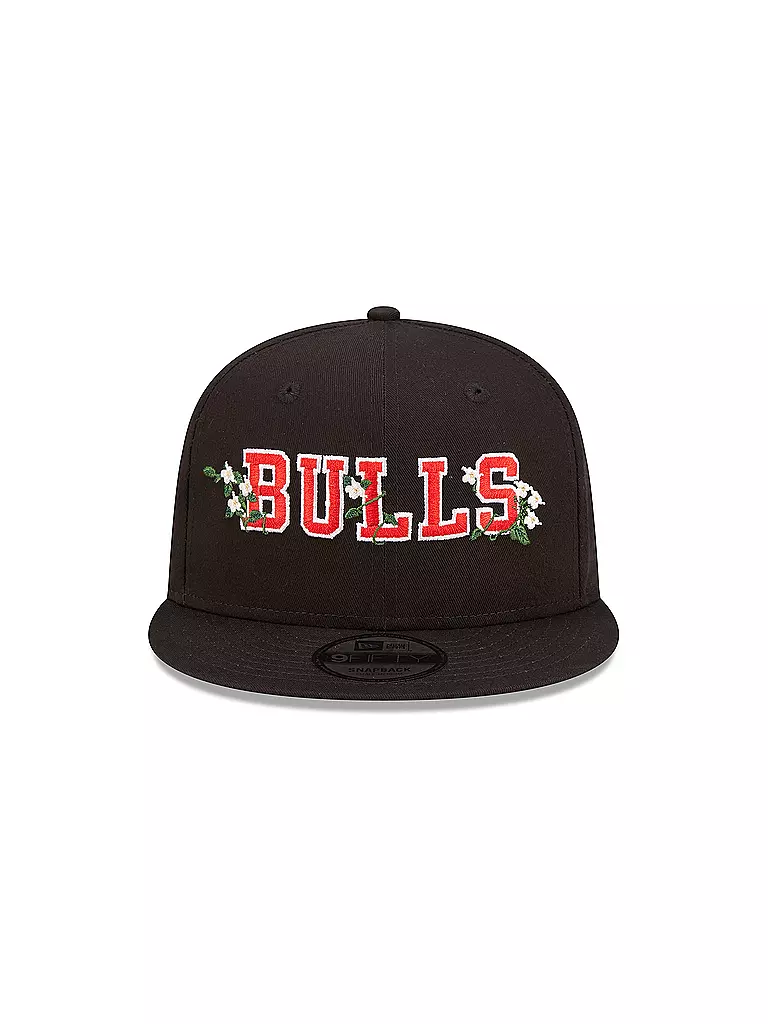 NEW ERA | Kappe FLOWER WORDMARK 9FIFTY BULLS | schwarz