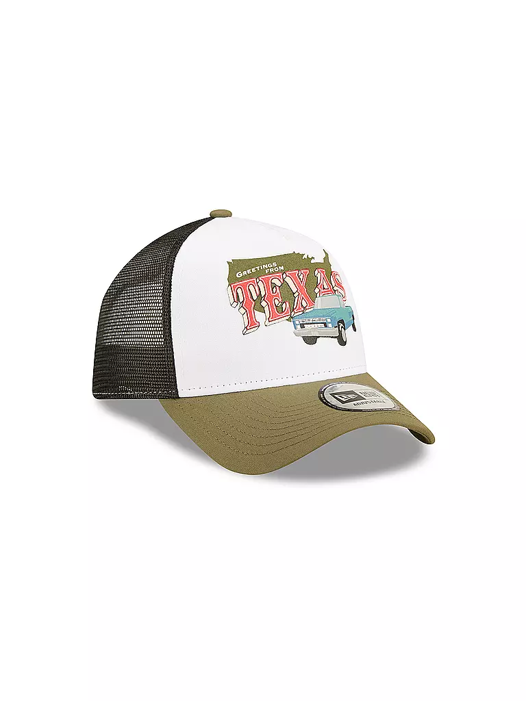 NEW ERA | Kappe US STATE WORDMARK TRUCKER | olive